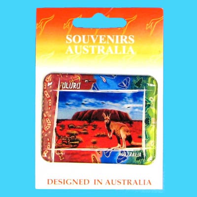 Resin Magnet Rectangle Ayers Rock